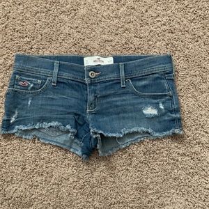 Hollister jean shorts